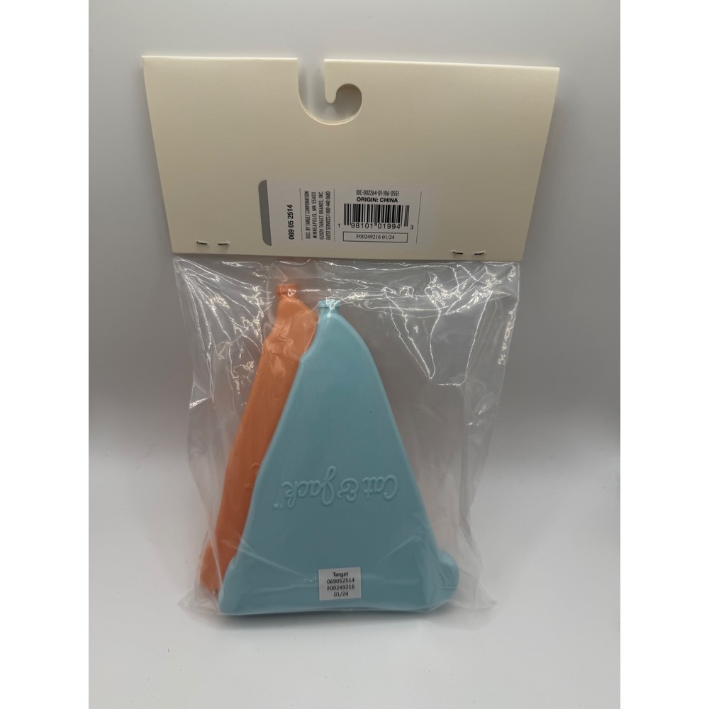 Cat & Jack Novelty Ice Packs Pizza Slice Blue Orange 4 pack‎ (2 packs of 2) - Picture 2 of 3
